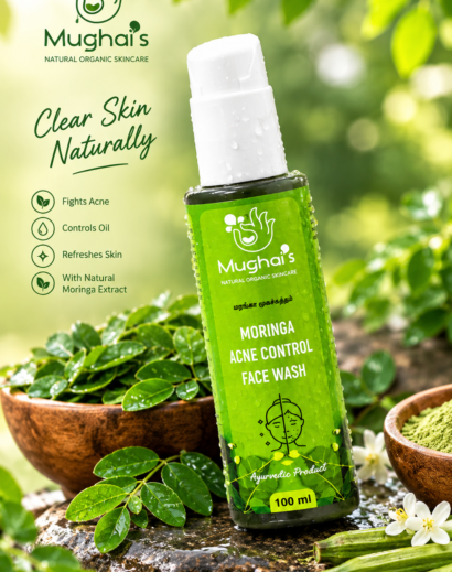 Moringa Face Wash, Naturally Fresh-1
