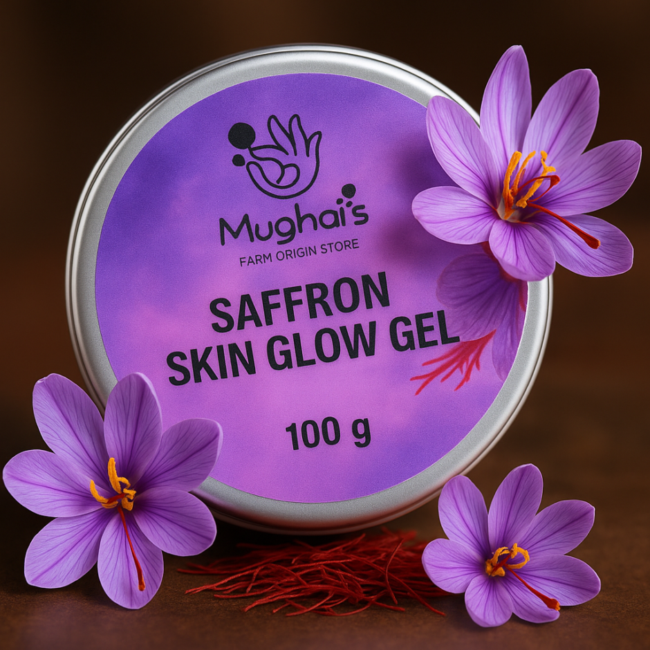 Saffron gel mughais